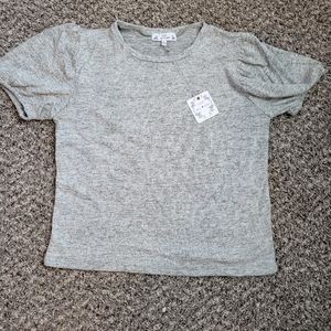 Grayish blueish shirt